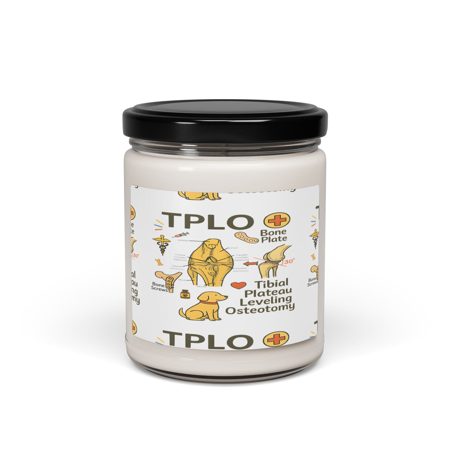Scented Soy Candle, Aromatherapy, Doctor, Surgeon, Vet Office Gift, Surgery-Themed, TPLO Candle